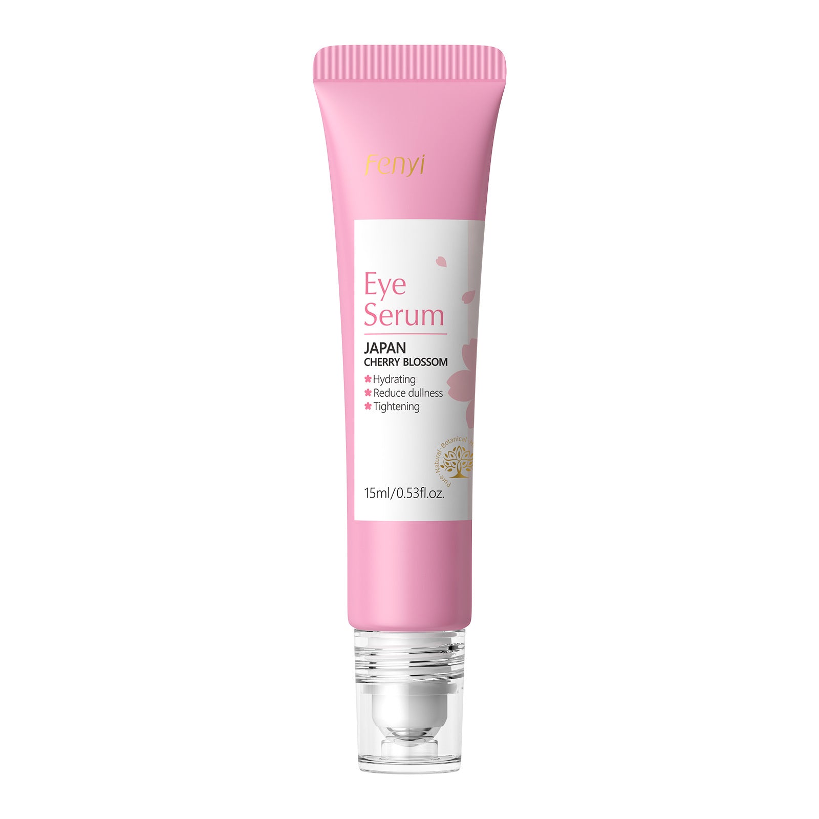 Sérum para contorno de ojos con esencia de cereza en envase de 15ml
